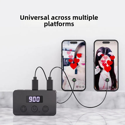 Multiple Clickheads Screen Auto Clicker Continuous Phone Tap Auto Clicker Device Rechargeable Portable Auto Like Tap Device