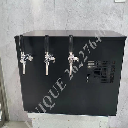 220V 30L Draft Beer Machine Small Table-Top Beer Cooling System Beer Wine Veding Machine 1 To 4 Faucets Brewery Bar Sales Maker