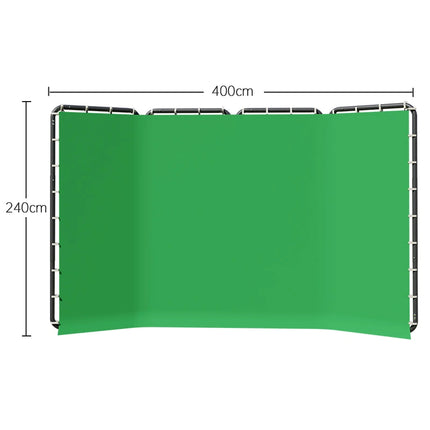 SH 2.4x4M Background Stand Frame With Photography Green Screen Backdrops  Photography Background Support Studio Light Tripod
