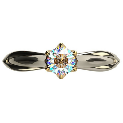 Pure 18K Gold Ring for Women Moissanite Rings with Natural Gemstones Luxur Jewelry Couples Women's Wedding Valentine's Day Gifts