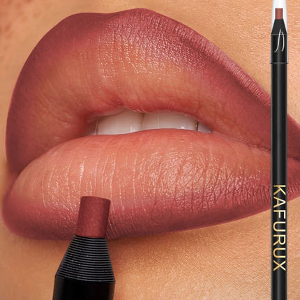 1PC Waterproof Matte Lip Liner Contours Lips in Shades Lipstick Long Lasting Non-stick Cup Hydrating Lip Makeup 12 Colors Gifts