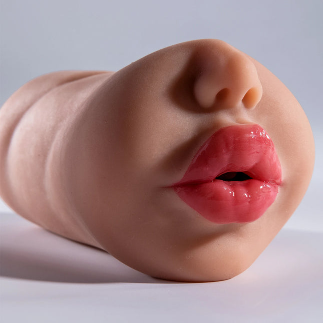 3 IN 1 Male Masturbator Artificial Real Pussy Oral Anal Vagina Deep Throat Blowjob Massager Masturbator Adult Sex Toys for Men