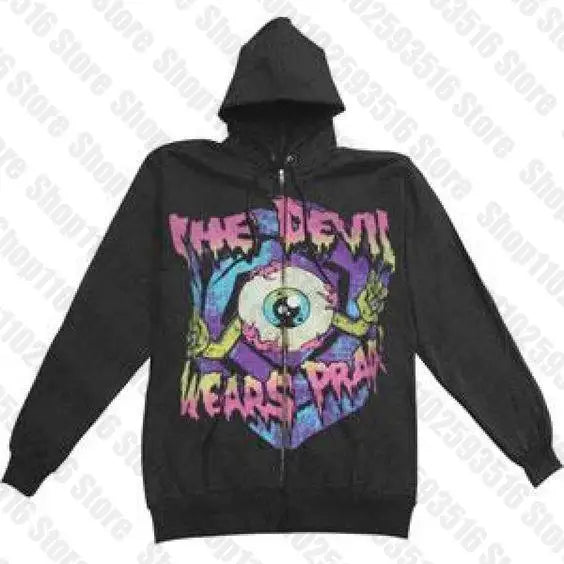 Zip Up Hoodies Women Woman Clothes Graphic Sweatshirts Y2k Goth Women's Hoodie Hoodies for Men Halloween Hoody Streetwear Top