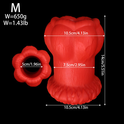Super Big Buttplug S/XXL Silicone Hollow Anal Toy Fisting Huge Butt Plug Vaginal Anal Speculum Dilator Anal Enema Flushing Adult