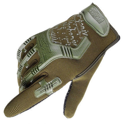 Tactical Gloves Half Finger Paintball Airsoft Shot Combat Anti-Skid Men Bicycle Full Finger Gloves Protective Gear