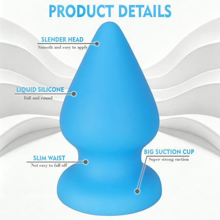 Fisting Butt Plug Training Dilator XXXL Small Huge Anal Plug Super Soft Anal Toys Suction Cup Big Sex Toy For Men Women Buttplug