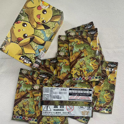 208Pcs/box Random Collection Card Anime PTCG Pocket Series Lillie Mew Charizard Giratina English Flash Card Classic Blind Box