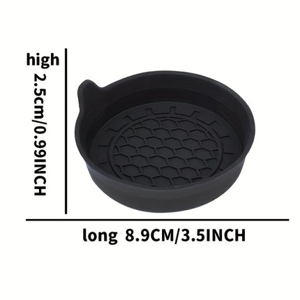 Car silicone water coaster wave-shaped water coaster original matching odorless car anti-slip mat special car new product