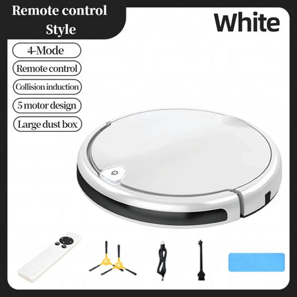 Intelligent sweeping robot, strong suction power, dry and wet cleaning, ultra-thin design, deep cleaning of the entire house