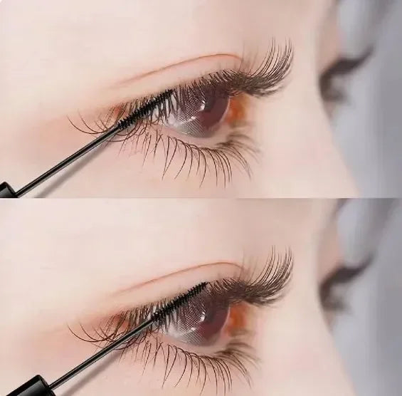 Makeup Full Size Korean Black Brown Mascara Lengthens Eyelashes Extra Volume Waterproof Natural Lashes Female Professional
