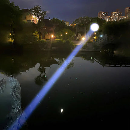 1000000LM Ultra Powerful Handheld Flashlight High Power Rechargeable Torch Long range 3000M Flash Lights Outdoor Camping Lantern