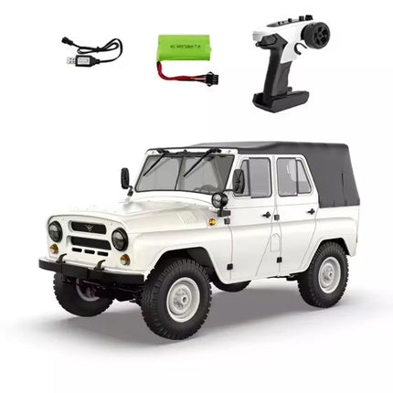 Kid WPL C94 C24 C54 4WD Off-road Car Simulation UAZ-469 Electric Buggy Climbing Off road Vehicle New Year Boy Gift Toy