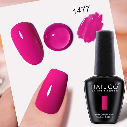 NAILCO Gel Nail Polish 15ml Hema TPO Free Nail Art Vernis Semi Permanent UV Gel Polish Nail Manicure Nail Varnish Ongle Top Coat