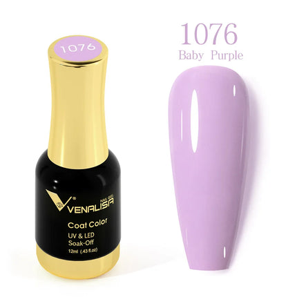 VENALISA 12ml Fabulous Pink Nails Crystal Lacquer CANNI Nail Art Glitter Pearl Diamonds Soak off Platinum UV LED Gel Nail Polish