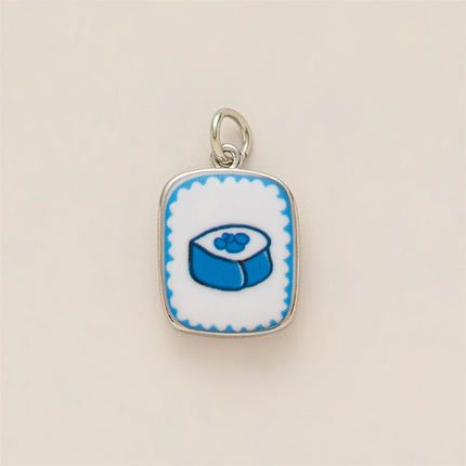 Autumn Bow Totoro Flower Salted Fish Little Fire Man Pendant DIY Necklace Accessories
