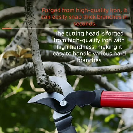 Heavy-Duty Pruning Shears – Sharp Blades, Labor-Saving Grip, Ideal for Coarse Branches, Fruit Stems & Daily Garden Trimming.