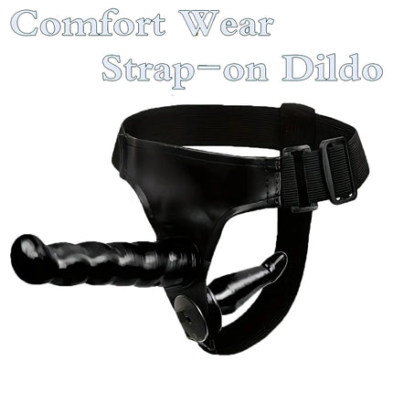 Adjustable Belt Strap on Dildo for Women Double Dildo Realistic Penis Wearable Adult Sex Toy Strapon for Lesbian