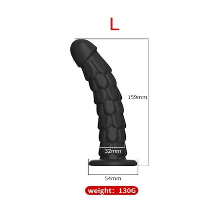 Anal plug Butt plug Silicone Penis Anal Dildo With Suction Cup Dragon Scale Butt Ass Anus Butt Plug Prostate Sex Toys For Female