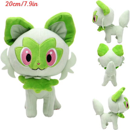 Pokemon Sprigatito Meowscarada Floragato Soft Plush Toys Cute Anime Quaxly Fuecoco Crocalor Stuffed Animal Plush Dolls Gifts