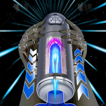 Automatic Male Masturbator APP Controlled Penis Pump with 10 Thrusting & Rotating Electric Pocket Pussy for Men Adult Sex Toys