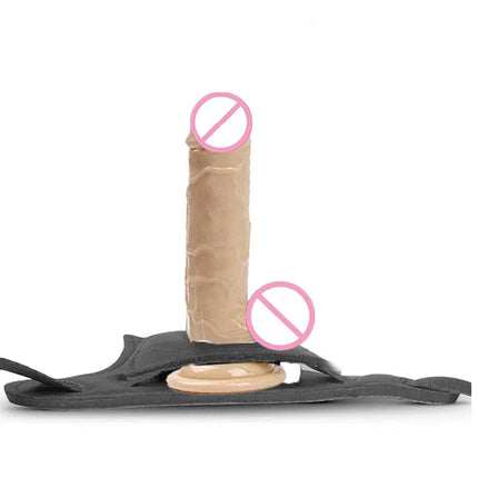 Strapon Dildo for Women Suction Cup Realistic Strap-On Dildo Huge Penis Belt Sexual Harness Strap On Anal Sex Toy for Lesbian