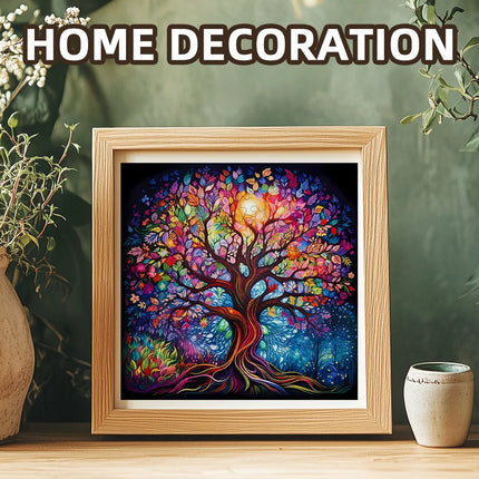 Creative Wooden Puzzle Adult Edition - Forest Irregular Puzzle Blocks, Fun Games for Festival Parties, Home and Office Decoratio