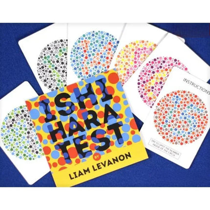 Liam Levanon Ishihara Test Gimmicks Mentalism Magic Tricks Funny Illusions Magic Props Magician Street Magia Games Bar Mind