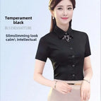 3XL / Short-sleeved black