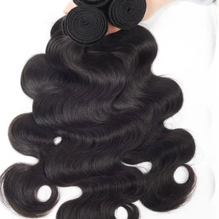 40 Inch Body Wave Human Hair Brazilian Burmese Raw Extensions Loose Water Weave 3 4 Bundles Virgin Natural Black Crochet Tissage