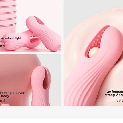 Electric Wearable Nipple Clip Vibrator G-spot Massage Stimulator Erotic Tease Nipple Breast Masturbator  Female Adult Sex Produc