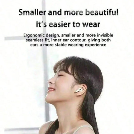 TWS Bluetooth Earphones 9D Stereo Wireless Headphone In-Ear HiFi Earbuds Hands-Free Headset With Microphone