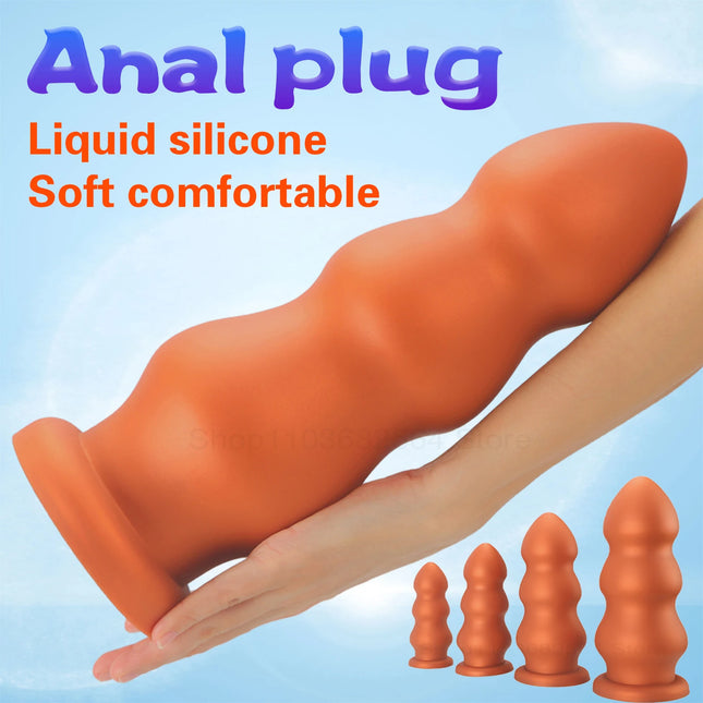 Super Huge 6.4-11cm Anal Plug Adult Sex Toys For Women Men Masturbate Big Butt Plug Anal Dildos Prostate Massage Fisting Plug