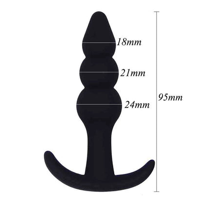 Soft Anal Dildo Butt Plug Prostate Massager Adult Gay Phalluses Anal Plug Beads G-spot Erotic Sex Toys For Men Women Products