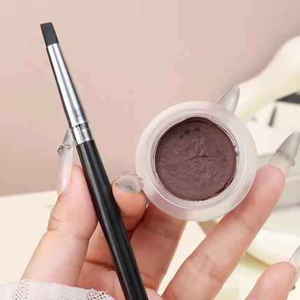 1/5pcs Silicone Eyeliner Brushes Professional Eye Beauty Tool Eyebrow Contour Details Painting Makeup Applicator Cosmetic Brush