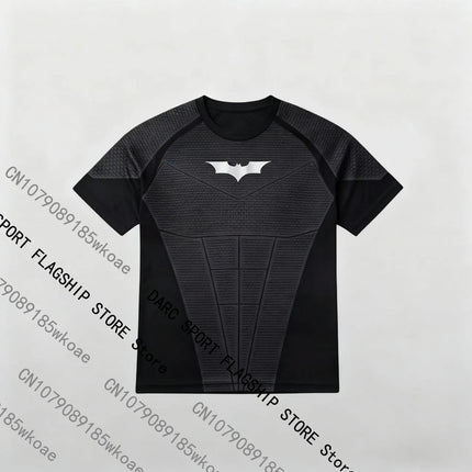 Men Muscle Skinny Fit 3D Printed Athletic T-Shirt Quick-Dry Gym Workout / T-Shirt Homme Muscle Ajusté Imprimé 3D Gym Séchage Rapide
