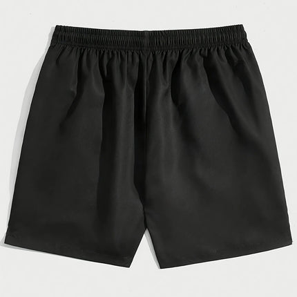 New summer 2025 European and American 3D digital printed casual fashionable sporty lightweight and breathable men's shorts