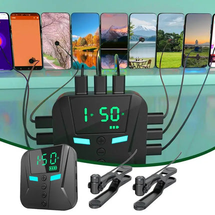 3 Heads Phone Screen Clicker Live Broadcast Fast Praise Automatic Grabber Clicking 50 Instant Points Per Second Auto Clicker