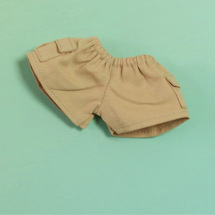 For 17cm Labubu Doll Clothes Labubu Summer Colorful T-shirt Work Pants Dressing Set Labubu Trendy Ropa