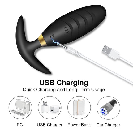 Wireless Remote Control Anal Vibrator Female Male Masturbator Prostate Massager Stimulator Butt Plug Vibrators Sex Toy for Men