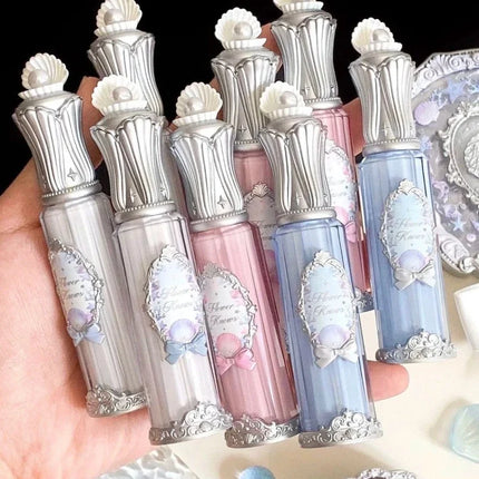 Flower Knows Shells Jewel Collection Makeup Lip Glaze Essence Honey Moisturizing Long-lasting Glossy Gloss Delicate Cosmetics
