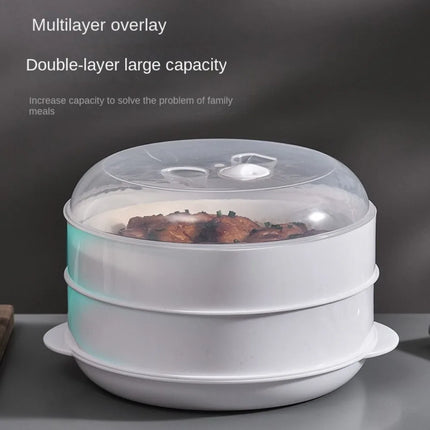 High Quality Steamed Rice Multi Layer Dumpling Container Steamed Bun Special Steamer Microwave Oven