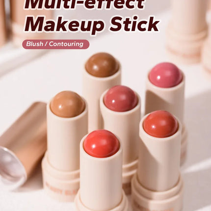 BEAUTY GLAZED multi-colour matte highlight blush stick glazed non-stick glass delicate and supple multi effect makeup