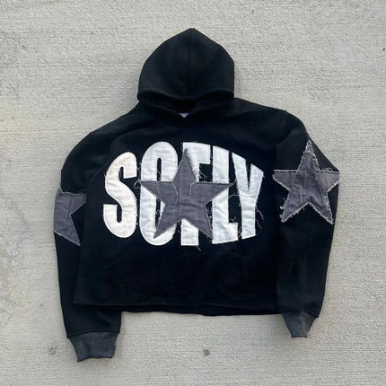 Vintage MMA Elite Men's New Zipper HoodieY2K Best Selling Harajuku Hip Hop Skull Letter Graphics Extra Large Couple Street Wear