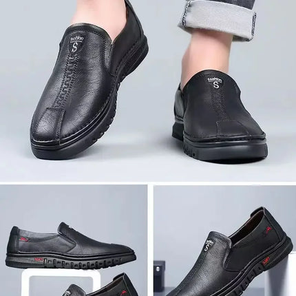 2026 PU Leather Men's Loafers Luxury Men Casual Shoes New Fashion Driving Shoes Breathable Slip on Men Moccasins Plus Size 39~44