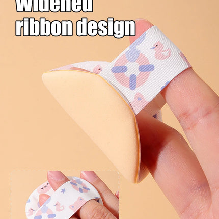 Cartoon Cat Air Cushion Powder Puff Wider Hand Inserted Makeup Sponge for Facial Skin Care