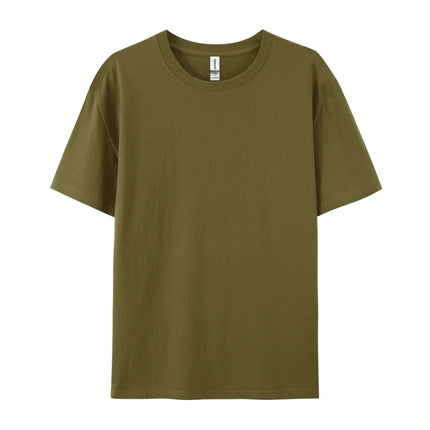 Customize 100% Cotton T-Shirt Quality Women & Men's Top Tee Design Brand Logo Print on Demand Crewneck Tee Workwear Team Clothes