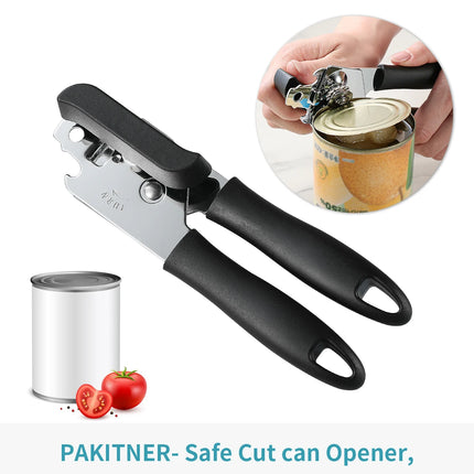 Stainless Steel Multifunctional Professional Can Manual Can Opener Craft Beer Grip Can Opener Bottle Opener Kitchen Gadgets