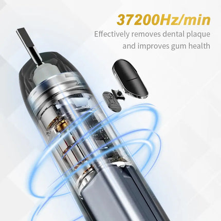 Sonic Electric Toothbrushes for Adult Kid Smart Timer Whitening Toothbrush IPX7 Waterproof 8 Replaceable Heads Set