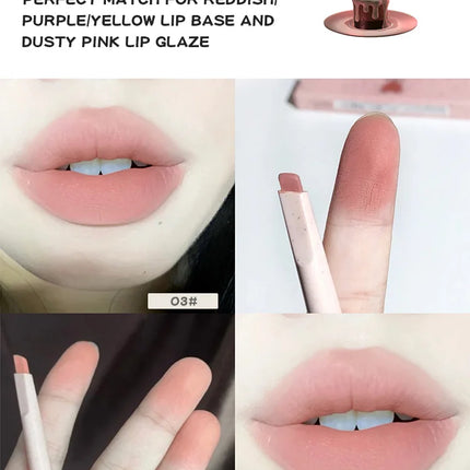 Nude Lip Liner Gege Bear Matte Velvet Lip Liner Pencil Long-lasting Waterproof Draw Lip Line Pen