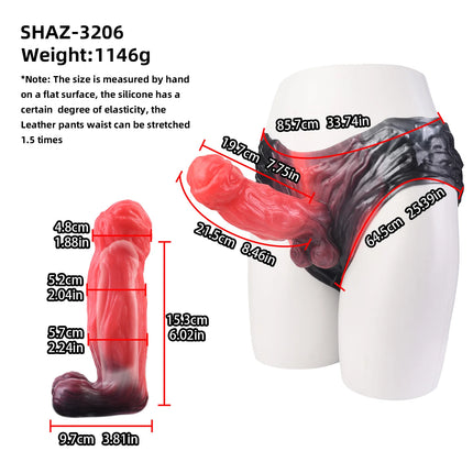 SHAZ Realistic Dog Mouth Silicone Mask Mastiff BDSM Oral Sex Aid Party Dress up Prop Adult Cosplay Costume Accessory for 18+
